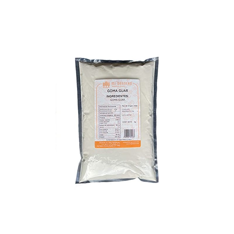 Goma Guar 500 Gramos grado alimenticio…