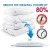 Vacuum Storage Bags – Compression Bags Clothes, Travel Storage Bags