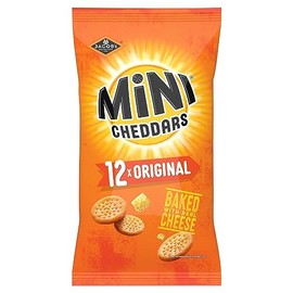 Jacob's Jacob's Mini Cheddars Original Multipack - Baked with Real Cheese, 12 Packs x 23g