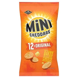 Jacob's Jacob's Mini Cheddars Original Multipack - Baked with Real Cheese, 12 Packs x 23g