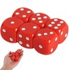 fogman Large Dice Dice Jumbo Dice, 25mm Size, Set of