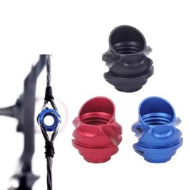 FUNTRESS 37/45 Degree Angle Aluminium Compound Bow String Peep Hole Focus on Shooting Sight 1pc (Black, 37 Degree)