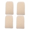 Healeved Bath Sponges Pack Soft Cotton Linen Exfoliating Bath Brush