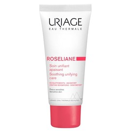 Uriage Roseliane Crema anti-rojeces con manteca de karité, extractos de ginseng y algas 40ml - Calma, hidrata, reduce las rojeces - Crema facial rica 
