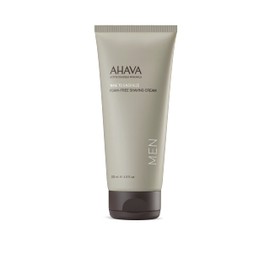 AHAVA Men's Foam-Free Shaving Cream - Foamless Silky Shaving Cream, Closer Shaving, Soothes & Softens, enriched with Osmoter & G-Force: Ginger Root, Ginseng, Ginkgo Biloba & Green Tea, 6.8 Fl.Oz