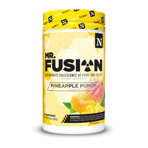 MR. Fusion Pre Workout-The Ultimate Coalescence of Pump and Energy (Pineapple Punch)