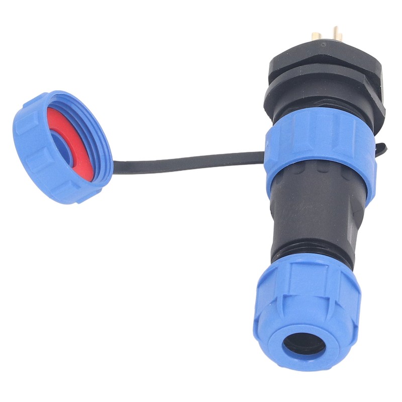 5Pcs Aviation Plug Socket IP68 Waterproof 2 Pin Aviation Connector