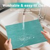 AMFUN Set of 6 Washable Woven Placemats, Waterproof Place Mats