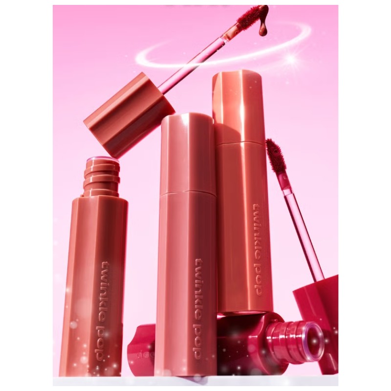 TWINKLE POP Pure Glass Tint 3.8ml, Color:05 Cool Cherry
