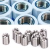 Threaded Insert Reducing Nut, M3 x 0.5 Female Thread and