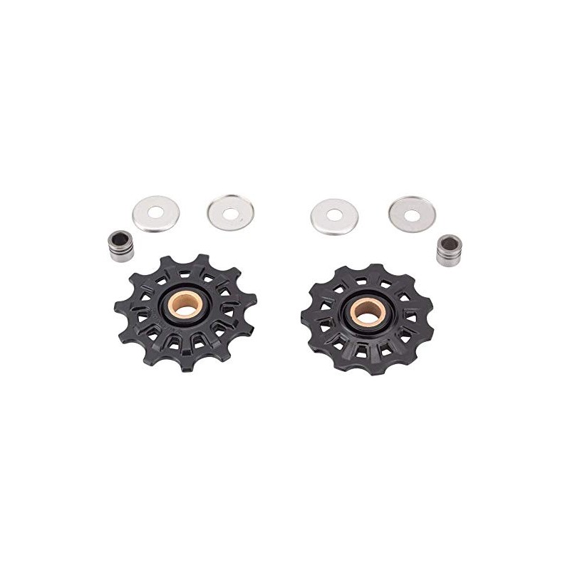 Campagnolo Record Rear Derailleur Jockey Wheels, 12 Speed, Black