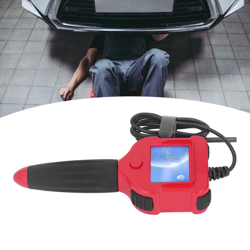 Endoscope ABS Handheld 2.4in HD Resolution Screen 0.22in Lens Inspection