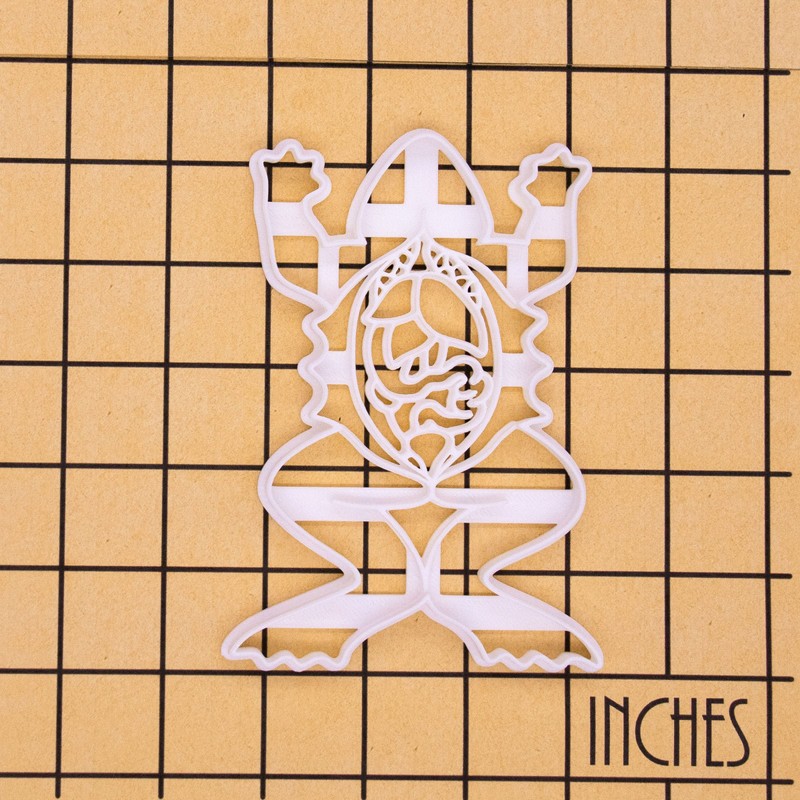 Frog Dissecting Cookie Cutter, 1 Piece. Bakerlogy