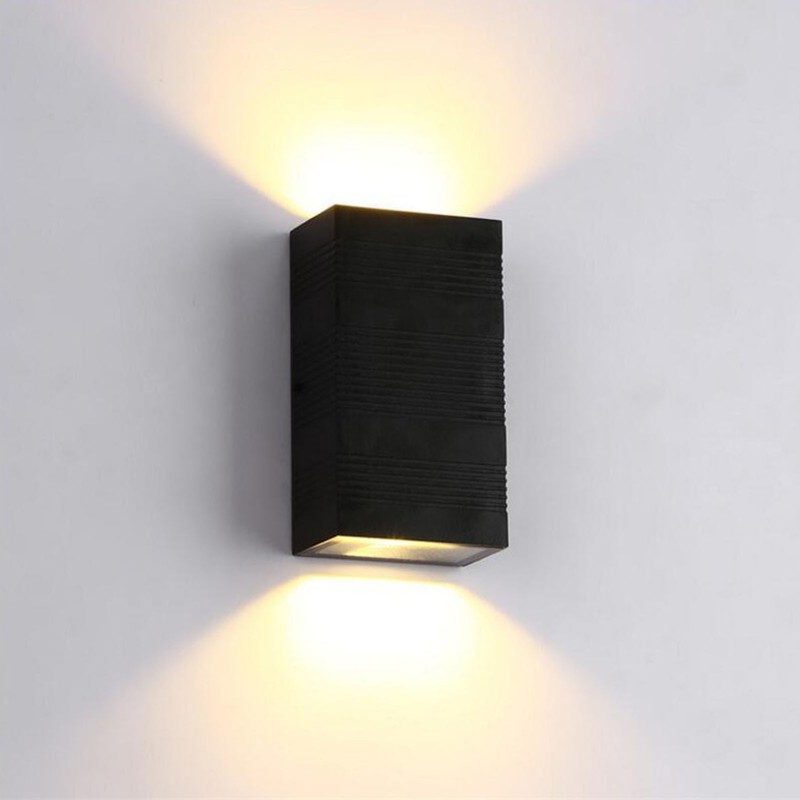 Up Down LED Wall Light Waterproof Aluminum Striped LED Wall