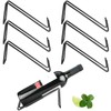 SuproBarware Stainless Steel Single Bottle Wine Rack - Set of