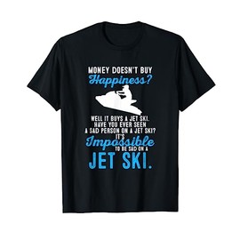 Funny Jet Ski Rider T Shirt For Men, Women & Kids