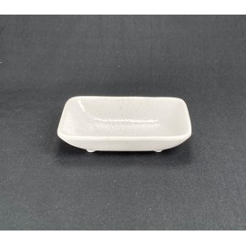 Marukei D261 KOH Small Plates/Long Square Small Plates, 3.9 x 2.6 inches (9.9 x 6.7 cm), Made in Japan, Break-resistant, Dishwasher Safe, Stackable