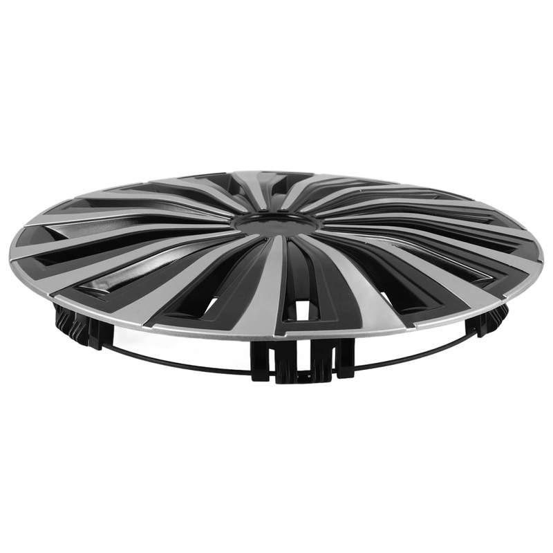 GLEAVI 12 Wheel Caps Wheel Covers: Decorative Black Wheel Hub