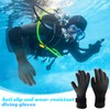 Catime Neoprene Gloves, Non-Slip, Thermal Gloves, Shock-Absorbing, Neoprene Diving Gloves,