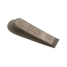 Door Jam Stop Wedge Plastic Grey Pack of 10
