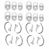 Zotech New SET 12pcs SML Earbuds 2pc Earhooks for Plantronics