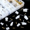 Swpeet 700Pcs Automotive Electrical Wire Connectors Kit, 2.8mm 2 3