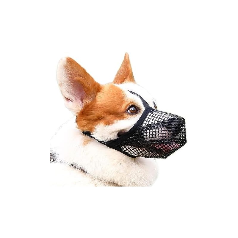 Bozal para Perros Malla de Aire Suave y Transpirable Cubierta
