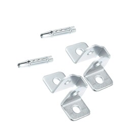 VekAuto 2 Set Door Check Bracket and Pin for Jeep Cherokee 1984-2001 55002361 2 Door Check Arm Assembly Repair Set on Driver Passenger Side Door Wear Resistant Stainless Steel Auto Parts