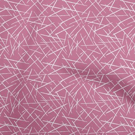 oneOone Velvet Pink Fabric Abstract Sewing Fabric by The Yard Printed DIY Clothing Sewing Supplies 58 Inch Wide