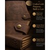AWEZO Leather Journal, Jeremiah 29:11 Cover, A5