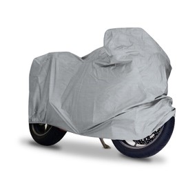 Seal Skin Covers Motorcycle Cover - All Season Waterproof Outdoor Protection Bike Cover - Protect Against Rain, Snow, Sun, UV & Hail, Fits Upto (Up to 80")