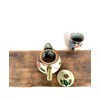 Kutani [Teapot/Teapot] Large Combi Mountain Tea Flower [Back Picture]
