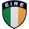 EmbTao Ireland Shield Flag Patch Embroidered Applique Iron On Sew