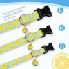 PREHAI Cute Cotton Dog Collar for Boy and Girl Dogs