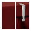 Relaxdays Set of 4 table clips, adjustable tablecloth clips for