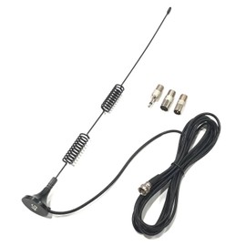 Audio Fan FM Antenna FM Radio with 3 Converter Adapter PAL Male to PAL Female 3.5mm Mini Plug High Sensitivity Indoor Magnetic 75ohm ohm Replacement Parts Item Antenna