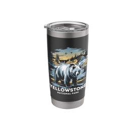 Yellowstone National Park | Wyoming | Grizzly | Adventure Stainless Steel Insulated Tumbler