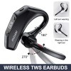 Mpow Bluetooth 5.3 Noise Cancelling Headset Wireless Handsfree Earbud Waterproof