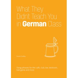 What They Didn't Teach You in German Class: Slang Phrases for the Cafe, Club, Bar, Bedroom, Ball Game and More (Slang Language Books)