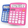 CATIGA Desktop Calculator (2 Pack) 12 Digit with Large LCD