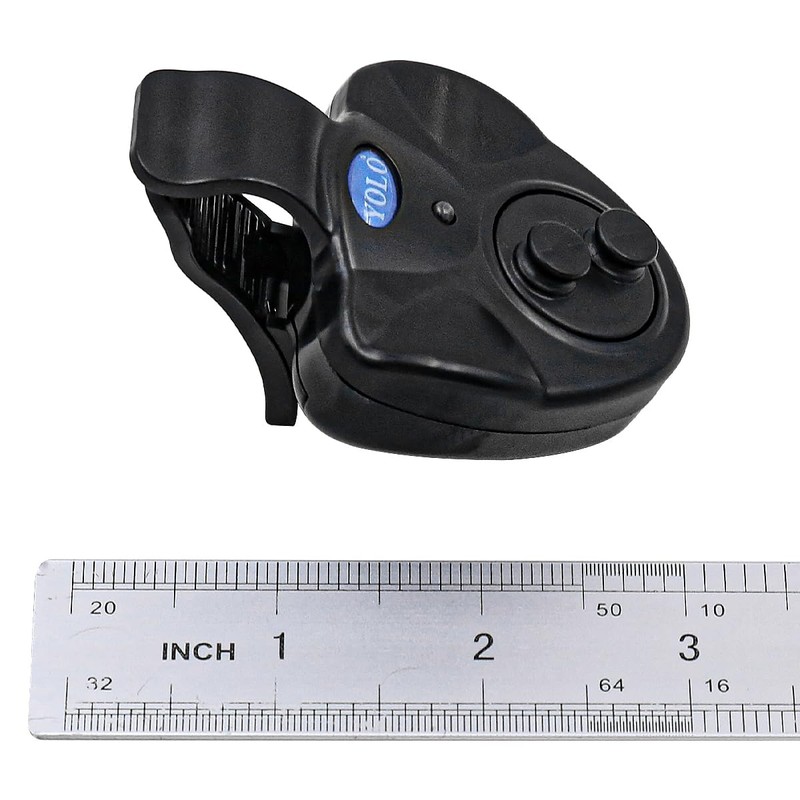 Tiardey Pack of 2 Fishing Bite Alarms Electronic Bite Alarm