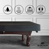 BEARCOVER Heavy Duty Leatherette Billiard Pool Table Cover, Waterproof &