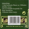 Greeting Pine Green Tea Gunpowder Rolled (1 x 500g pack)