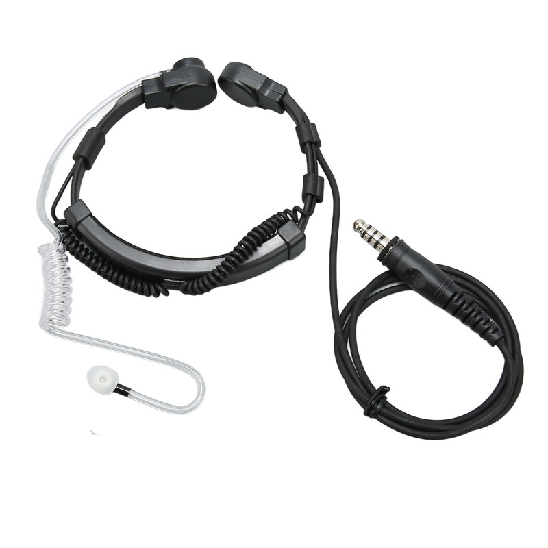 U94 PTT and Throat Control Headset Noise Reduction Walkie Talkie