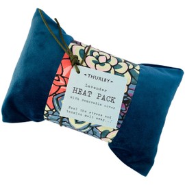 Australian Made Heat Pack With Removable Cover - Microwavable Herbal Wheat Bag Filled With Wheat And Lavender - Heat or Cold Aromatherapy for Aches And Pains - Tension and Stress Relief Gift