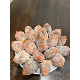 S-Fruit Sun Dried Hoshigaki Persimmon - Premium Whole Naturally Dried Persimmon - 1 lb