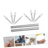 TEHAUX 200pcs Double-Headed Invisible Security Screws for Skirting Lines No
