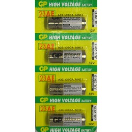 GP 4 23A 12V Alkaline Batteries