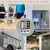 QINFIEY Digital 3 Channels Kitchen Cooking Multiple Timer with Large