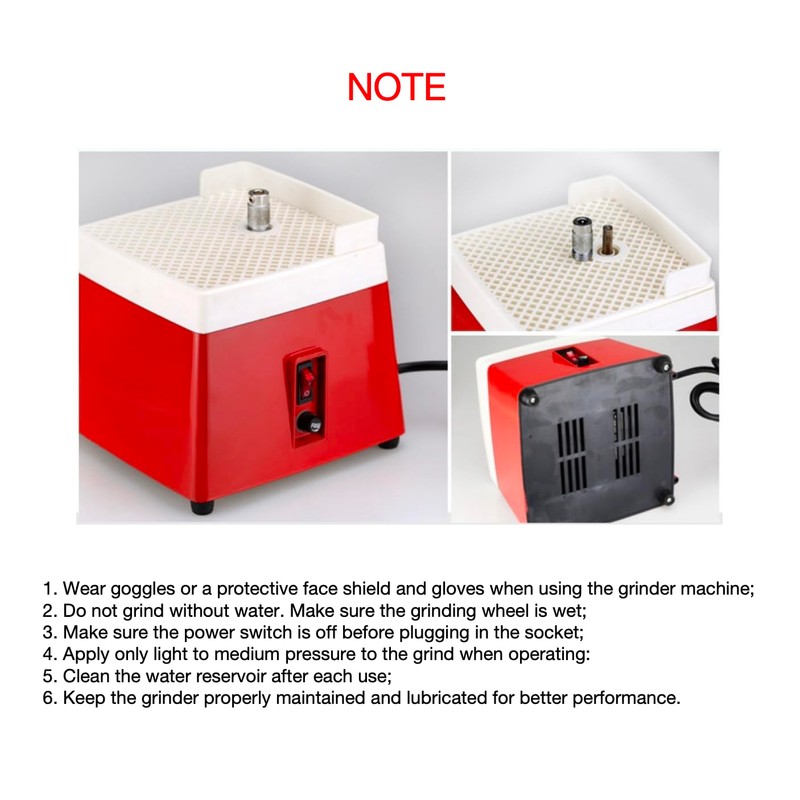 Generic 65W Stained Glass Grinder Machine, 110V Portable Mini Electric